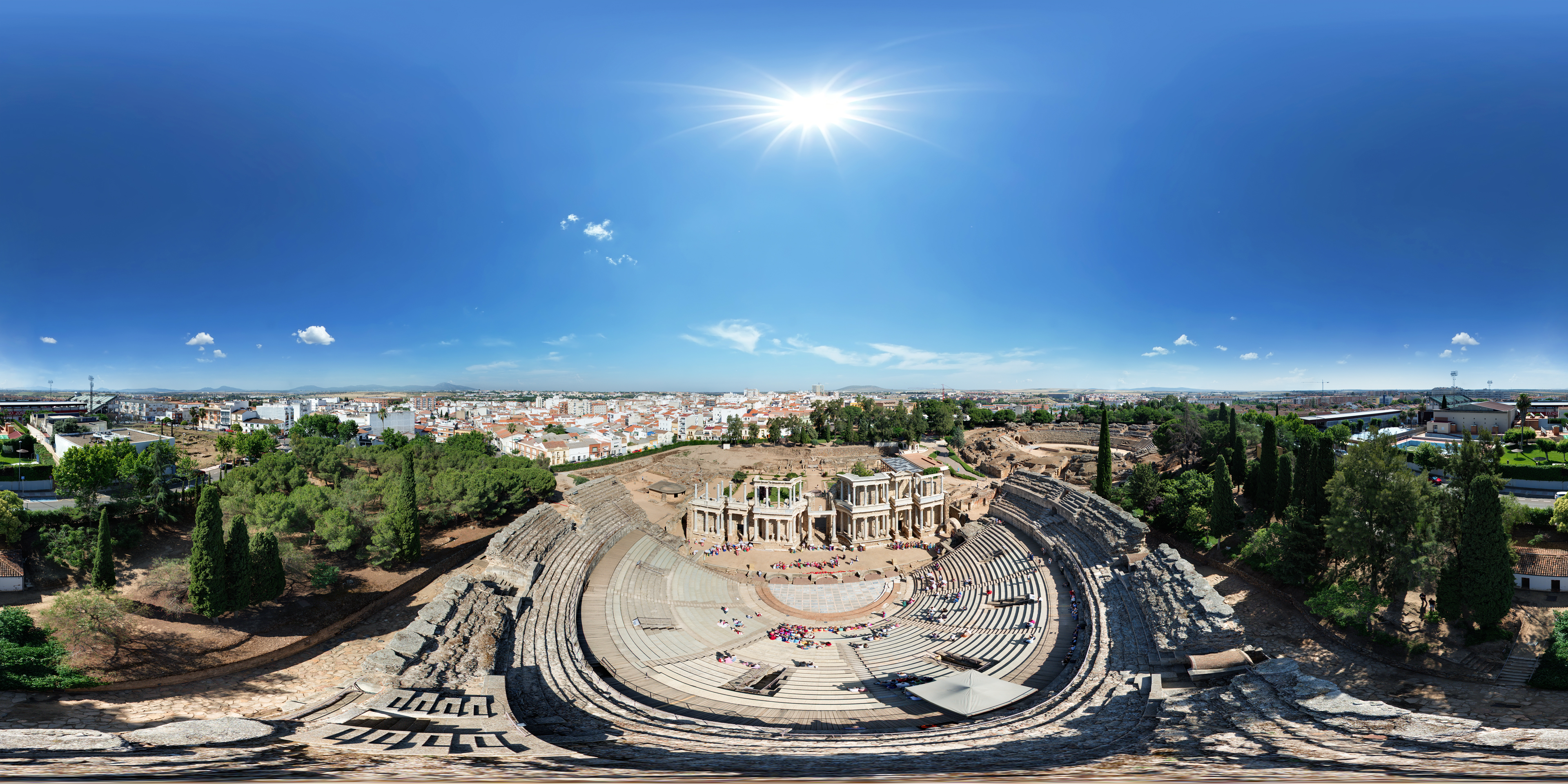 Teatro Romano con Dron