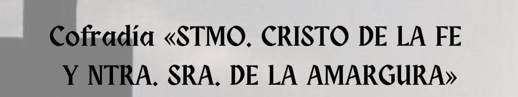 Cartel cristo de la fe