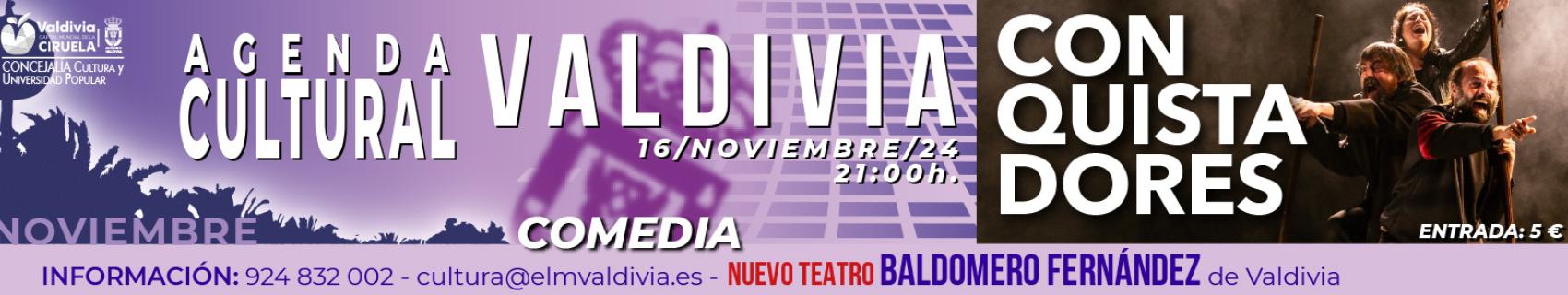 OTOÑO CULTURAL/TEATRO-COMEDIA: CONQUISTADORES