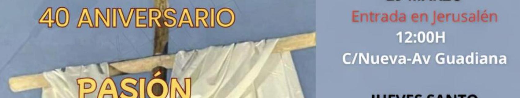PASION VIVIENTE SEMANA SANTA 2026