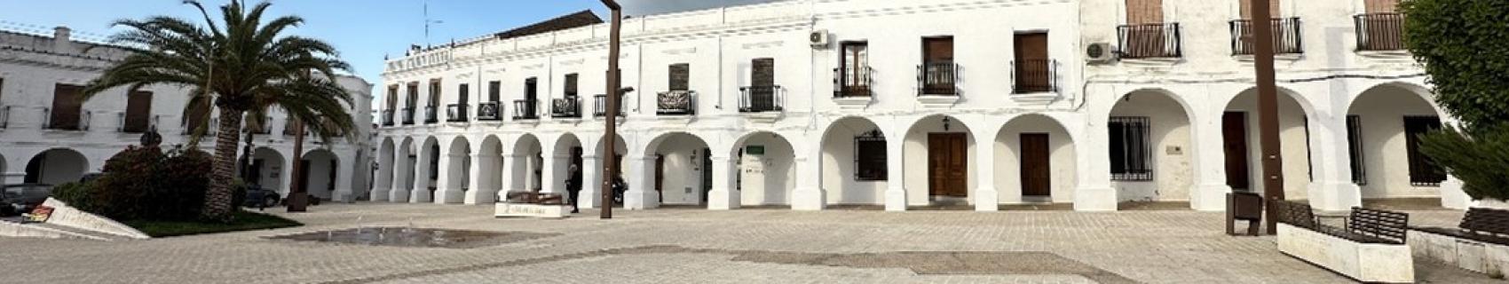 Plaza Mayor en Herrera del Duque