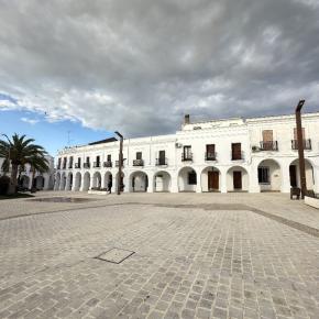Plaza Mayor en Herrera del Duque