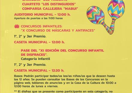 PROGRAMACIÓN DE CARNAVAL 2026 