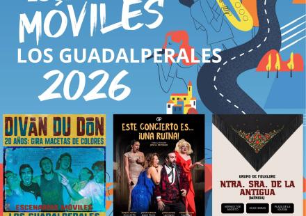 Escenarios móviles 2026 en Los Guadalperales