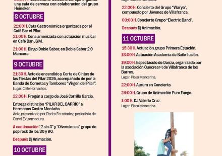 FERIA DEL PILAR 2026